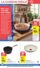 Catalogue Carrefour | Le chef c'est moi 2 page 5: Tefal Poêle ingénio €19,59, Menastyl Gamme Dahlia noire €13,99
