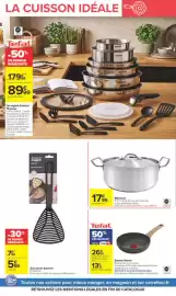 Catalogue Carrefour | Le chef c'est moi 2 page 6: Mijoteuse €17,99, Tefal poêle €13,25