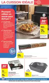 Catalogue Carrefour | Le chef c'est moi 2 page 7: HOME Moules pour air fryer €5,99