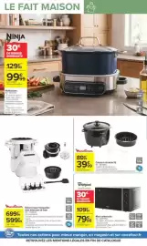 Catalogue Carrefour | Le chef c'est moi 2 page 8: Moulinex Cuiseur à riz Inicio XL €39,99, Whirlpool Micro-ondes solo €79,99