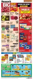 Reasors weekly ad week 41 Page 1: Pillsbury grands! biscuits, crescents or cinnamon rolls €1,98, Progresso soups €1,48
