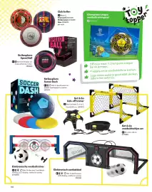 Intertoys Speelboek 2026 Pagina 111: Sport elektronisch voetbaldoel, Elektronische voetbaltrainer
