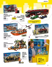 Intertoys Speelboek 2026 Pagina 140: Lego city F1 pitstop en pitcrew met ferrari auto