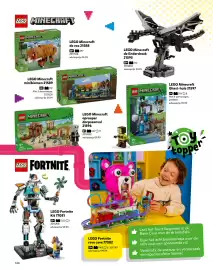 Intertoys Speelboek 2026 Pagina 145: Adviesprijs €89,99, Lego Minecraft de vos 21588