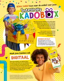 Intertoys Speelboek 2026 Pagina 2: HOERA! BIJNA JARIG? Kom naar de winkel voor jouw Intertoys KADOBOX Pay 6. Play Met jouw
