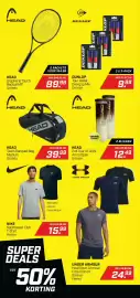 Daka Sport folder Pagina 12: Head 2x4 Tour XT ABN €12,49, Head team racquet bag €39,99