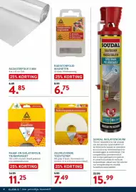Kluswijs folder Pagina 2: Deltafix isolerende raamfolie €11,25, Deltafix zelfklevende tochtstrip gesloten celstructuur €7,49