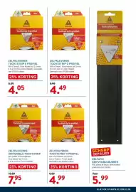 Kluswijs folder Pagina 3: Deltafix zelfklevende tochtstrip v profiel €4,99, Deltafix zelfklevende tochtstrip o-profiel €4,49