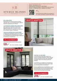 Kluswijs folder Pagina 6: Rol gordijnen €121,00, Houten jaloezieën €219,00