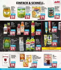AEZ Prospekt woche 42 Seite 11: Kühne Made for Meat €1,49, Sonnen Bassermann Feinschmecke Eintöpfe €1,79