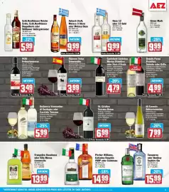 AEZ Prospekt woche 42 Seite 13: Tanqueray oder Bombay Sapphire Gin €15,99, Doppio Passo Primitivo €4,99