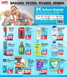 AEZ Prospekt woche 42 Seite 14: Meister Proper Allzweckreiniger €1,59, Ariel Waschmittel Pulver, Flüssig oder Pods €19,99