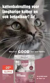Tom&Co folder Pagina 4: Klontvormende kattenbakvulling €12,79