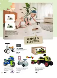 Multi bazar folder | Het Grote Speelgoedboek Pagina 20: Loopmotor Tornado €34,95, Jipy Loopfiets €29,95