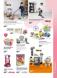 Multi bazar folder | Het Grote Speelgoedboek Pagina 23: Winkelwagentje gevuld met kassa en toebehoren €22,95