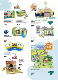 Multi bazar folder | Het Grote Speelgoedboek Pagina 4: Bluey Grannies spel €17,95, Bumba houten inlegpuzzel €19,95