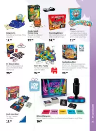 Multi bazar folder | Het Grote Speelgoedboek Pagina 81: Spellendoos 9 in 1 €29,95, Hitster Flying mic €39,95