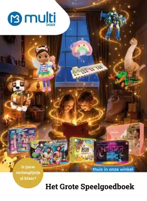 Multi bazar | Het Grote Speelgoedboek (geldig t/m 6-12)