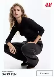 H&M gazetka tydzień 41 Strona 8: Szerokie joggersy H & M €54,99