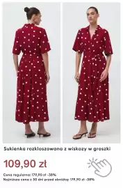 Medicine gazetka Strona 6: Sukienka rozkloszowana z wiskozy w groszki €109,90