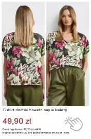 Medicine gazetka Strona 8: T-shirt damski bawełniany w kwiaty €49,90