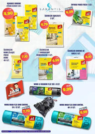 Hale Banacha gazetka Strona 8: Ściereczki domowe JAN €4,10, Zmywak Power Fresh €4,39