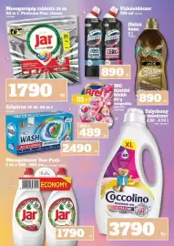 Vil-For akciós újság hét 41 Oldal 21: Jar mosogatószer €1.790,00, Domestos zéro wc vízkőoldó gél €890,00