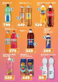 Vil-For akciós újság hét 41 Oldal 27: Coca-Cola / Fanta / Sprite €529,00, Minera ásványvíz €89,00