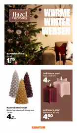 Kwantum folder | Kerst Pagina 12: Kaars kerstboom €4,00, Led kaars ster €4,00