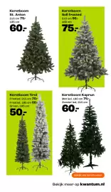 Kwantum folder | Kerst Pagina 17: Kerstboom Kaprun €60,00, St. Anton Kerstboom €60,00