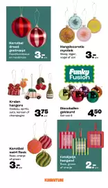Kwantum folder | Kerst Pagina 4: Kralen hangers €3,75, Funky Fusion Discoballen gekleurd €4,50