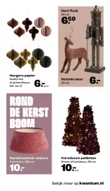 Kwantum folder | Kerst Pagina 9: Hangers papier €6,00, Hert flock €6,50