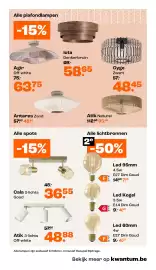 Kwantum folder Pagina 13: Cala 2-lichts €36,55, Atik 3-lichts €48,88