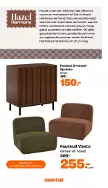 Kwantum folder Pagina 2: Houten Dressoir Spoleto €150,00