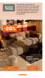 Kwantum folder Pagina 6: Texture Tones Op zoek naar een interieur dat zachtheid uitstraalt én karakter heeft? Dat is Texture