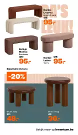 Kwantum folder Pagina 7: Bankje Modica €95,00, Bankje Livorno €95,00