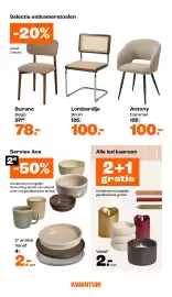 Kwantum folder Pagina 8: Lombardije €100,00, Led kaarsen €2,00