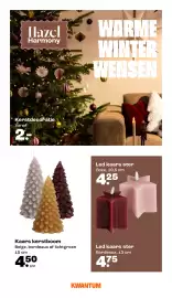 Kwantum folder | Kerst Pagina 12: Kaars kerstboom €4,50, Led kaars ster €4,25