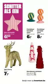 Kwantum folder | Kerst Pagina 3: Kerstboom strikken €10,00, Hert furry €7,00