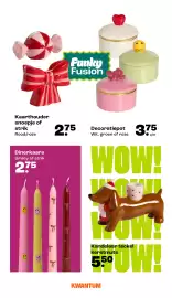 Kwantum folder | Kerst Pagina 6: Dinerkaars €2,75, Decoratiepot €3,75