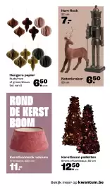Kwantum folder | Kerst Pagina 9: Hert flock €7,00, Hangers papier €6,50
