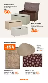 Kwantum folder Pagina 4: Kist Smerlato €50,00, Ardesch Bruin €148,75