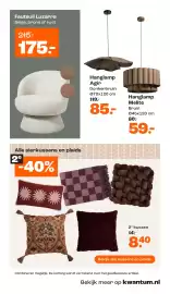 Kwantum folder Pagina 9: Hanglamp Melite €59,00, Agir hanglamp €85,00