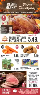 Fresh St Market flyer (valid until 15-10)