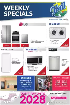 Trail Appliances (valid until 14-10)