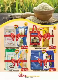 Grand Hyper Market catalogue Page 6: SINNARA SINNARA ZAKAT AL FITH I ثارة GOLD XXL EXTRA CLAS 1121 STEAM INDIAN BASMATI RIC