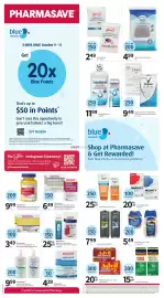 Pharmasave flyer Page 2: Tums Tablets 60-150's or Chews 32's €5,49, Dove Body Wash €7,99