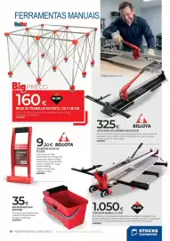 Catálogo BigMat Página 10: Mesa de trabalho retrátil rubi €160,00, Balde rubiclean easypro €35,00