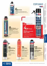 Catálogo BigMat Página 21: Limpador espuma bigmat €6,95, Penosil espuma adesiva easypega turbo 888 €8,95