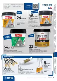 Catálogo BigMat Página 23: Tinta titan t3 paredes e tetos €54,95, Tinta anti-bolor titan 4 l €24,95